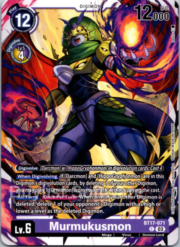 Murmukusmon [BT17-071] [Secret Crisis]