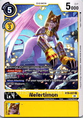 Nefertimon [BT9-037] [X Record]