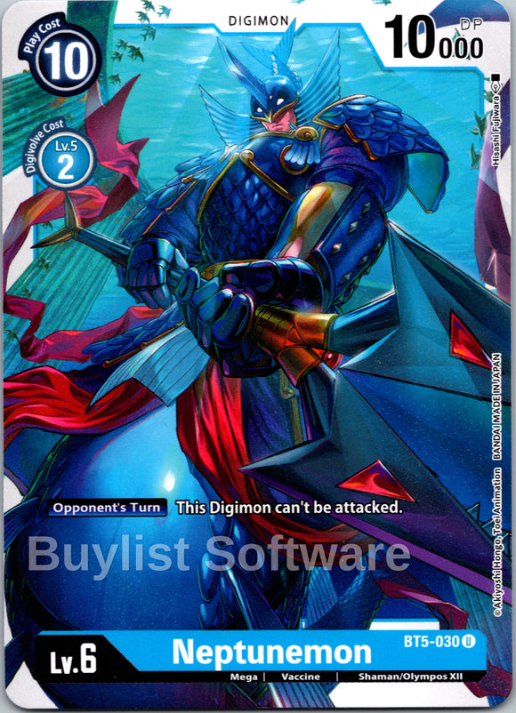 Neptunemon [BT5-030] [Battle of Omni]
