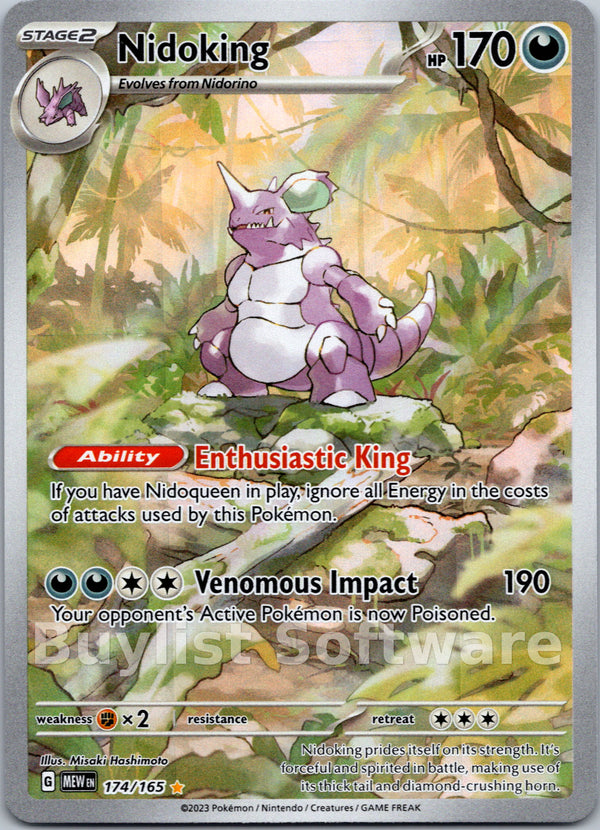 Nidoking [174/165] [Scarlet & Violet 151] Holofoil