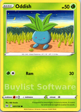 Oddish [001/196] [Lost Origin]