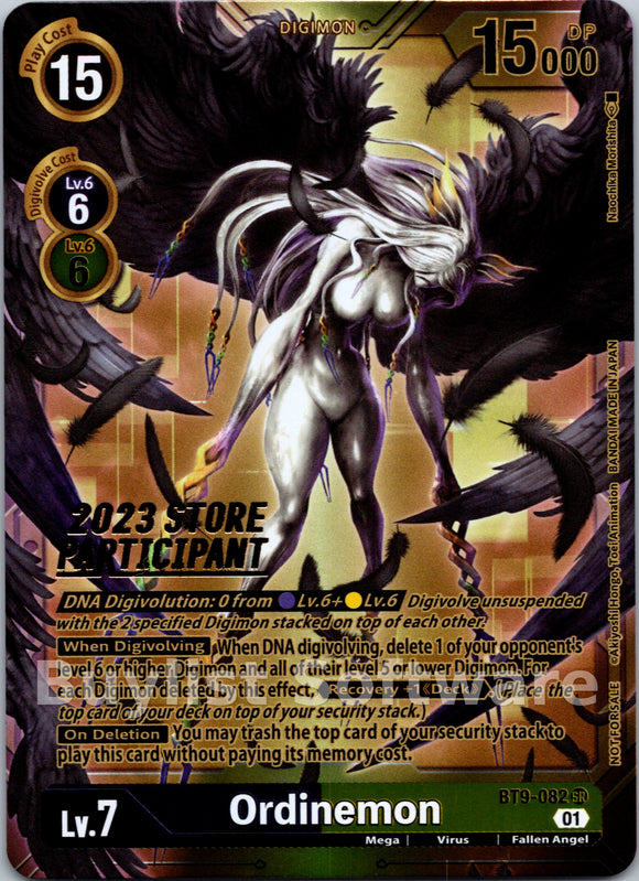 Ordinemon (2023 Store Participant) [BT9-082] [X Record] Foil