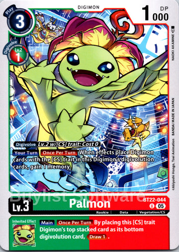 Palmon [BT22-044] [Cyber Eden]