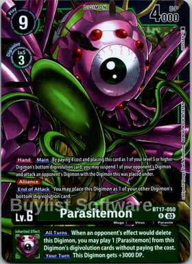 Parasitemon [BT17-050] [Secret Crisis] Foil