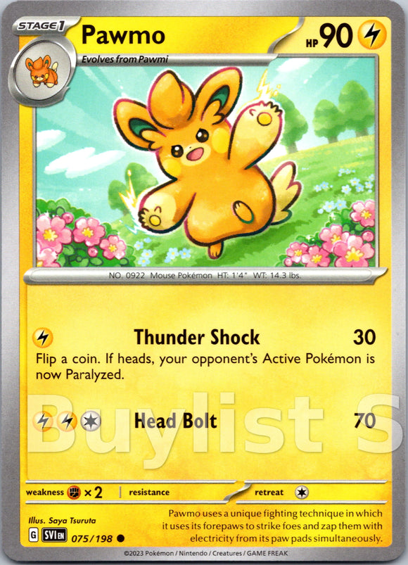 Pawmo [075/198] [Scarlet & Violet Base Set]