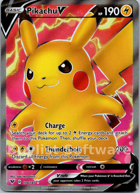 Pikachu V [170/185] [Vivid Voltage] Holofoil