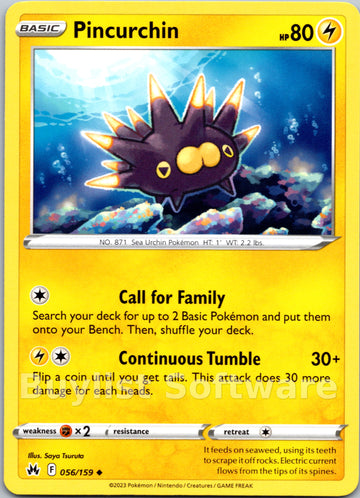 Pincurchin [056/159] [Crown Zenith]