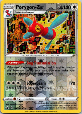 Porygon-Z [118/198] [Chilling Reign] Reverse Holofoil