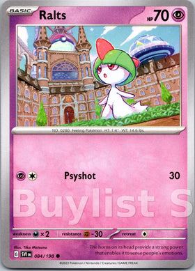 Ralts [084/198] [Scarlet & Violet Base Set]