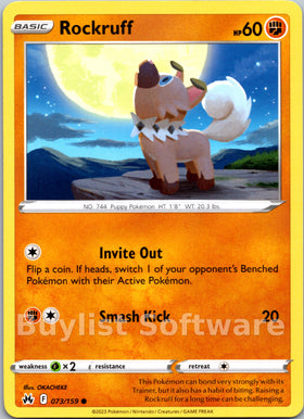Rockruff [073/159] [Crown Zenith]