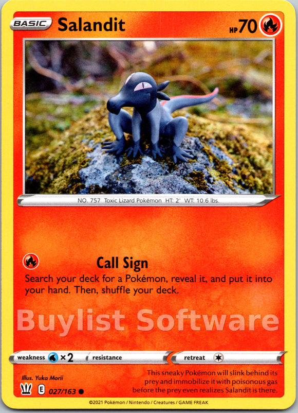 Salandit [027/163] [Battle Styles]
