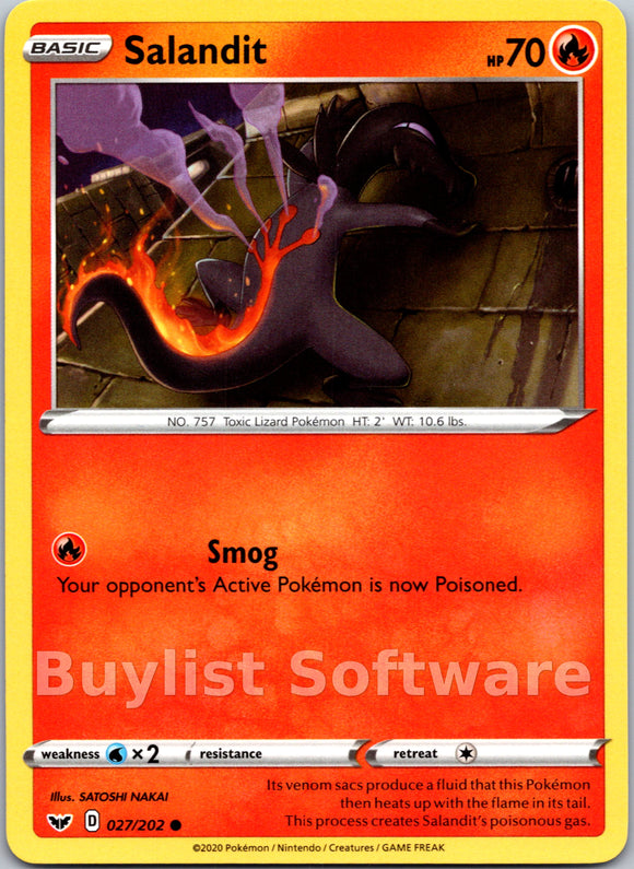 Salandit [027/202] [Sword & Shield Base Set]