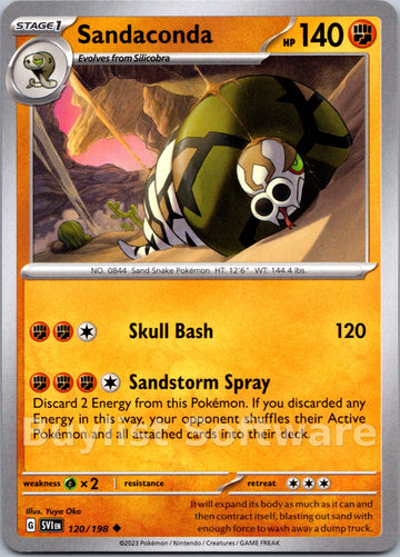 Sandaconda [120/198] [Scarlet & Violet Base Set]