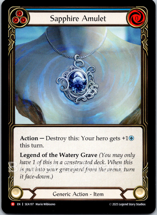 Sapphire Amulet [SEA197] [High Seas]