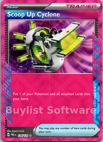 Scoop Up Cyclone [128/131] [Prismatic Evolutions] Holofoil