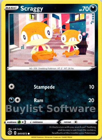 Scraggy [41/73] [Champion's Path]