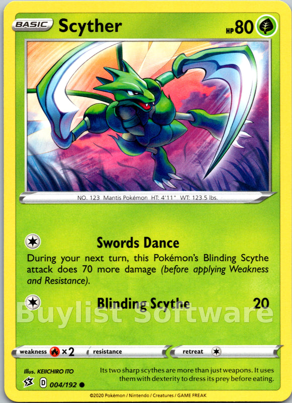 Scyther [004/192] [Rebel Clash]