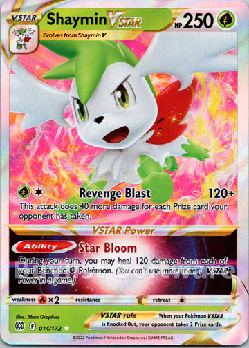 Shaymin VSTAR [014/172] [Brilliant Stars] Holofoil