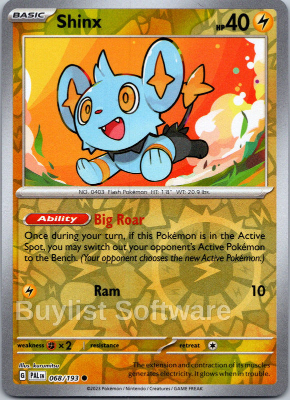 Shinx [068/193] [Paldea Evolved] Reverse Holofoil