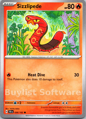 Sizzlipede [036/162] [Temporal Forces]