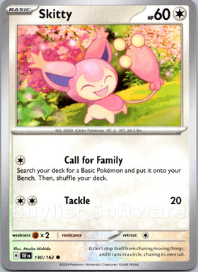Skitty [130/162] [Temporal Forces]