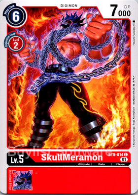 SkullMeramon [BT8-014] [New Awakening]