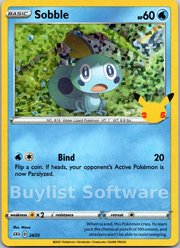Sobble [024/025] [McDonald's Promos 2021] Holofoil