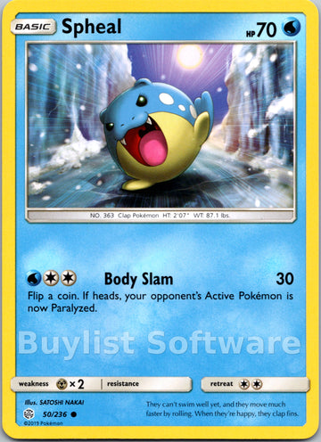 Spheal [50/236] [Cosmic Eclipse]