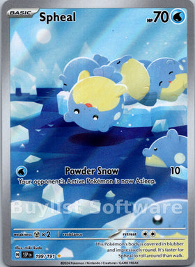Spheal [199/191] [Surging Sparks] Holofoil