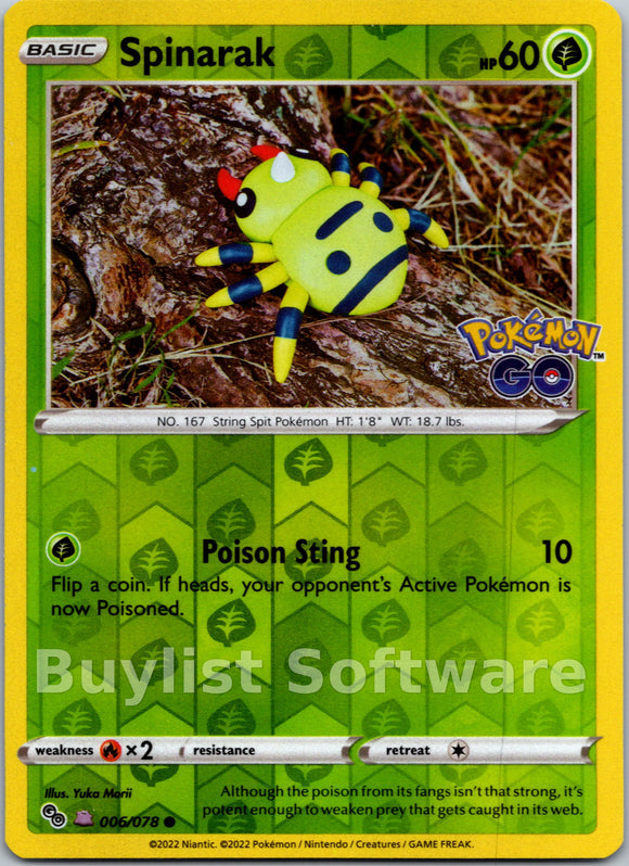 Spinarak [006/078] [Pokemon GO]