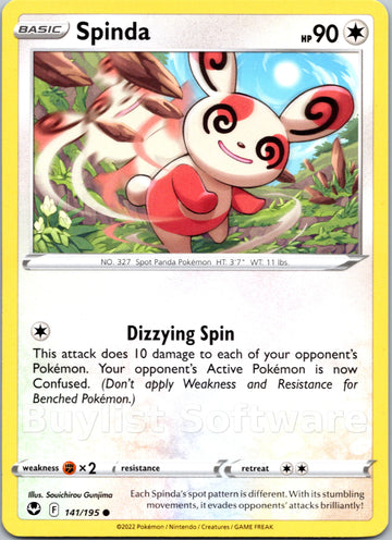 Spinda [141/195] [Silver Tempest]