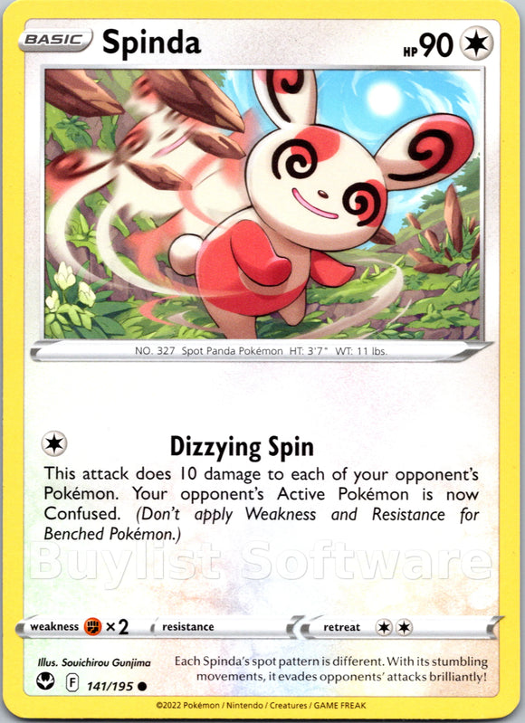 Spinda [141/195] [Silver Tempest]