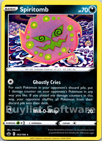 Spiritomb [103/198] [Chilling Reign]