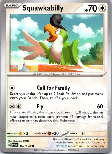 Squawkabilly [162/198] [Scarlet & Violet Base Set]