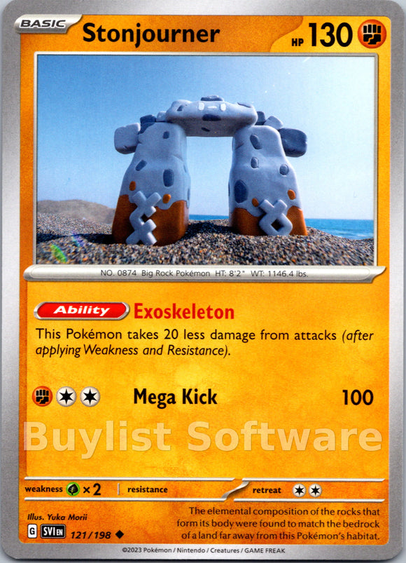 Stonjourner [121/198] [Scarlet & Violet Base Set]