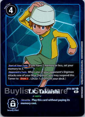 T.K. Takaishi (Box Topper) [BT8-087] [New Awakening] Foil