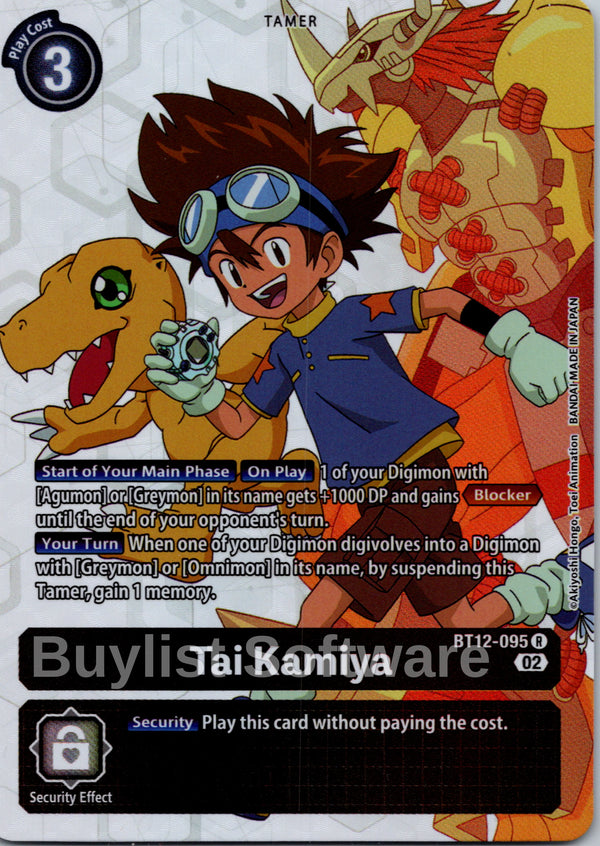 Tai Kamiya (Alternate Art) [BT12-095] [Across Time] Foil