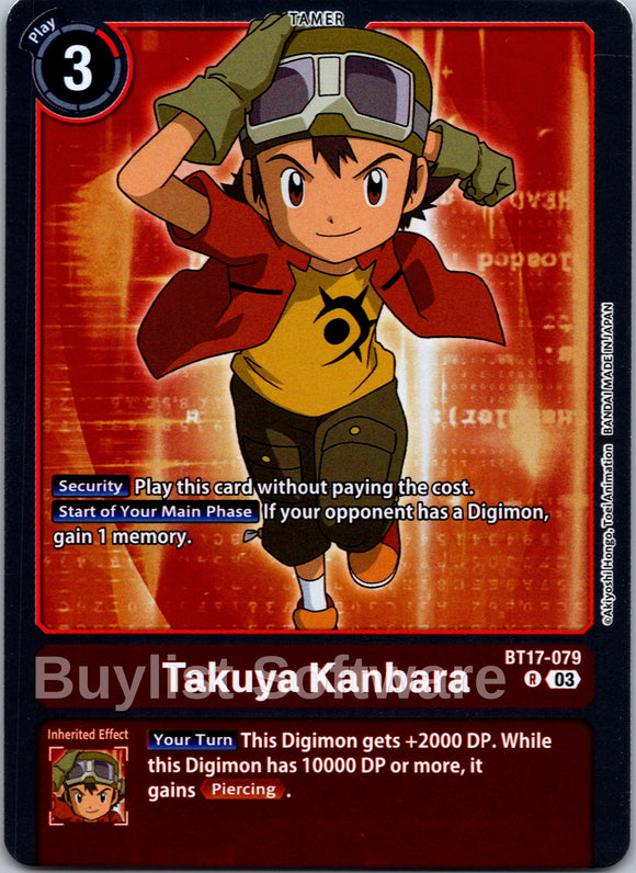 Takuya Kanbara [BT17-079] [Secret Crisis] Foil
