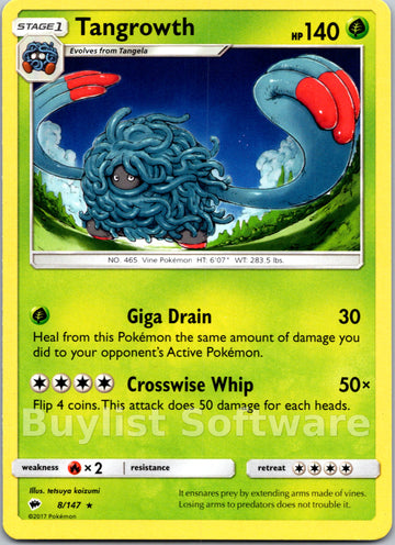 Tangrowth [8/147] [Burning Shadows]