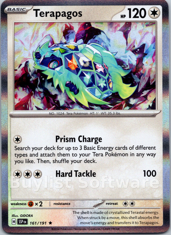 Terapagos [161/191] [Surging Sparks] Reverse Holofoil