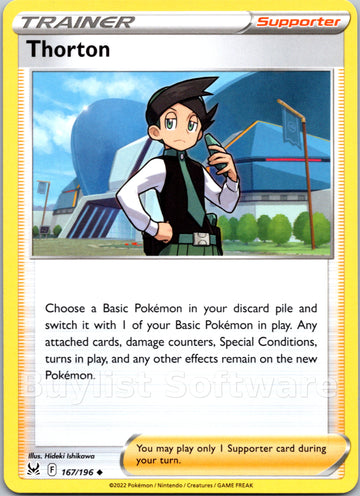 Thorton [167/196] [Lost Origin]