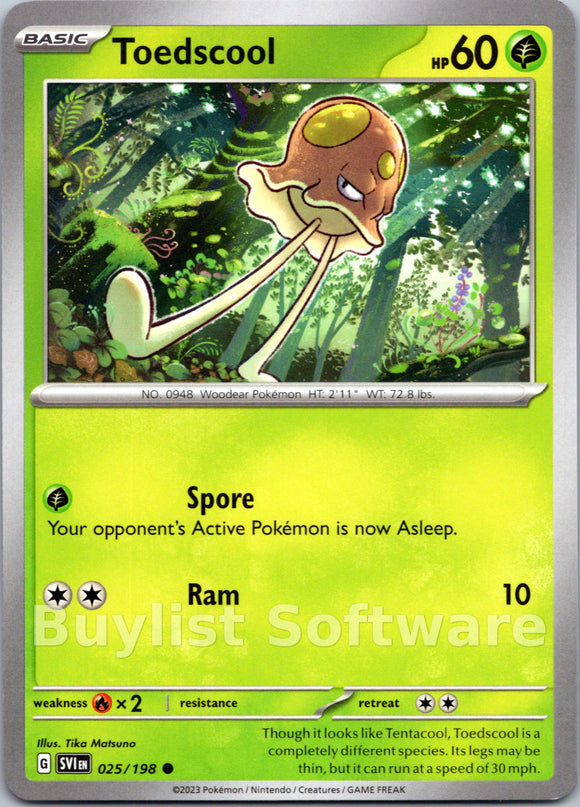 Toedscool [025/198] [Scarlet & Violet Base Set]