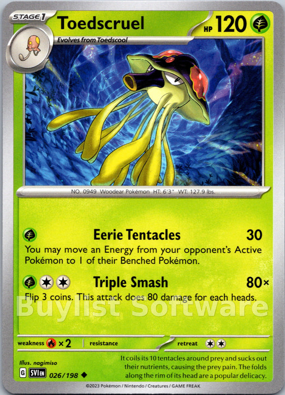 Toedscruel [026/198] [Scarlet & Violet Base Set]