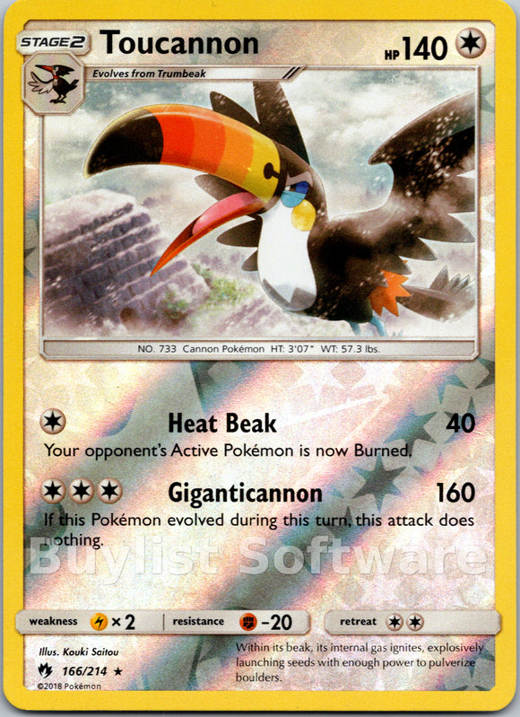 Toucannon [166/214] [Lost Thunder] Reverse Holofoil