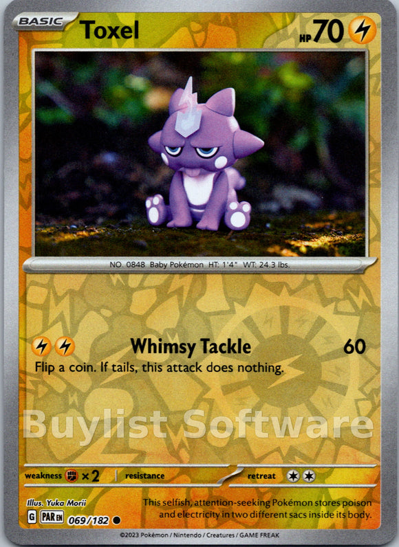 Toxel [069/182] [Paradox Rift] Reverse Holofoil