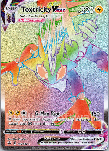Toxtricity VMAX [196/192] [Rebel Clash] Holofoil