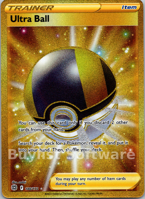 Ultra Ball [186/172] [Brilliant Stars] Holofoil