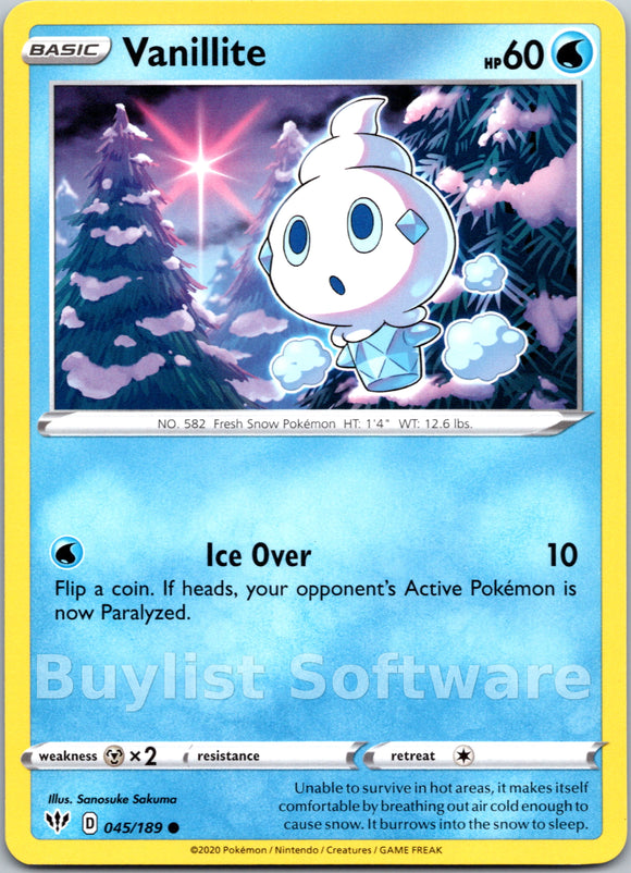 Vanillite [045/189] [Darkness Ablaze]
