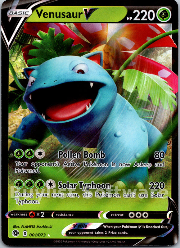 Venusaur V [01/73] [Champion's Path] Holofoil