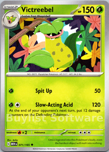 Victreebel [071/165] [Scarlet & Violet 151]